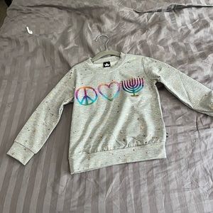 NWT PixieLane Hannukah sweatshirt lightweight soft size 3t